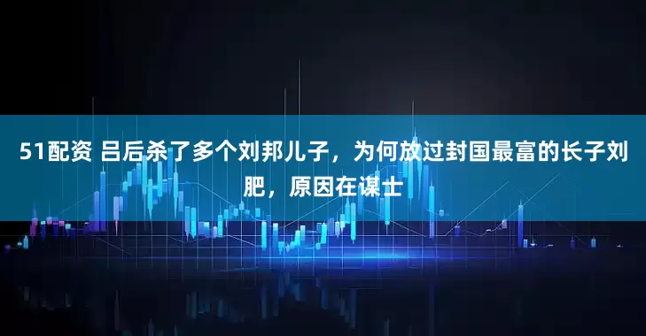 51配资 吕后杀了多个刘邦儿子，为何放过封国最富的长子刘肥，原因在谋士